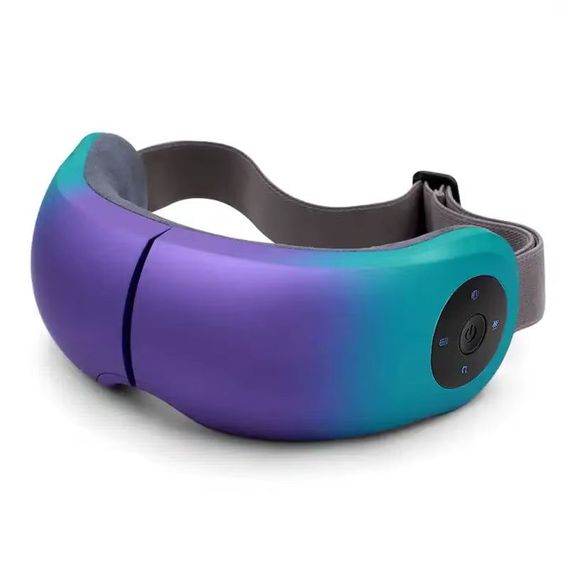 K-301 Smart Bluetooths Music Rechargeable Smart Living 3D Eye Massager for Improve Sleep